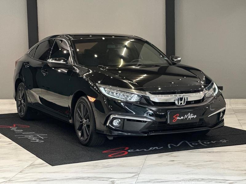 Honda Civic Sedan EXL 2.0 Flex 16V Aut.4p na cor Preto em Curitiba / PR - 32676