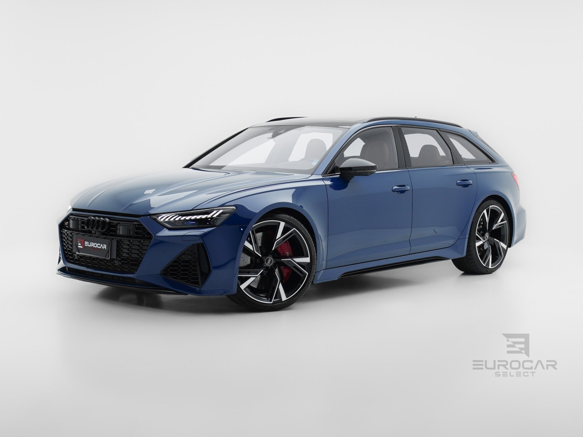 Audi RS6 4.0 Avant TFSI BI-TB Quat.Tip.(Hib.) na cor Azul em Curitiba / PR - 32931