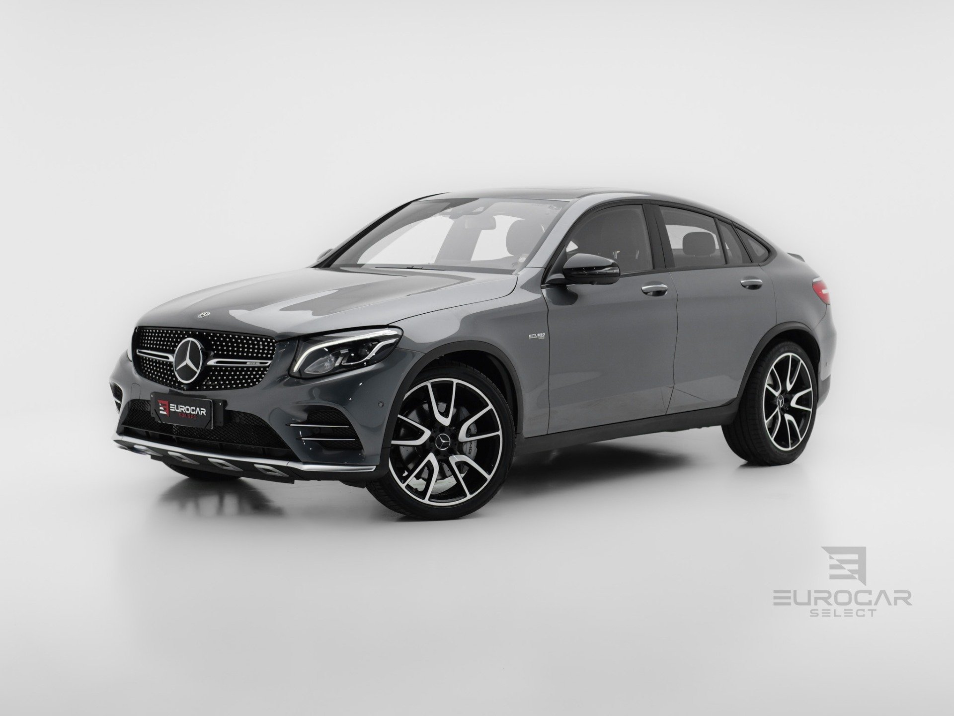 Mercedes-Benz GLC-43 AMG Coupe 3.0 V6 Bi-TB Aut. na cor Cinza em Curitiba / PR - 32950