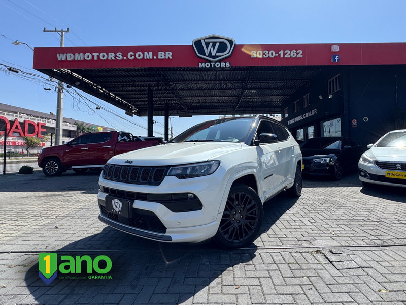 Jeep Compass S T270 1.3 TB 4x2 Flex Aut. na cor Branco em Curitiba / PR - 33014