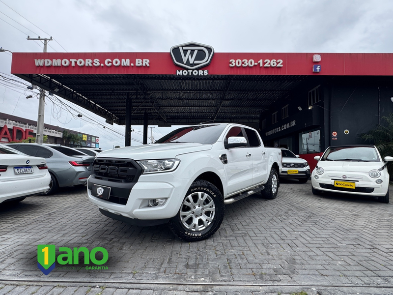 Ford Ranger XLT 3.2 20V 4x4 CD Diesel na cor Branco em Curitiba / PR - 33023