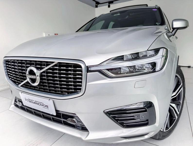 Volvo XC60 T-8 R-DESIGN 2.0 (Híbrido) na cor Prata em Curitiba / PR - 33079
