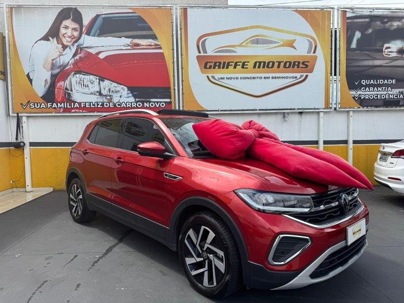 Volkswagen T-Cross Hig. 250 TSI 1.4 Flex 16V 5p Aut na cor Vermelho em Curitiba / PR - 33285