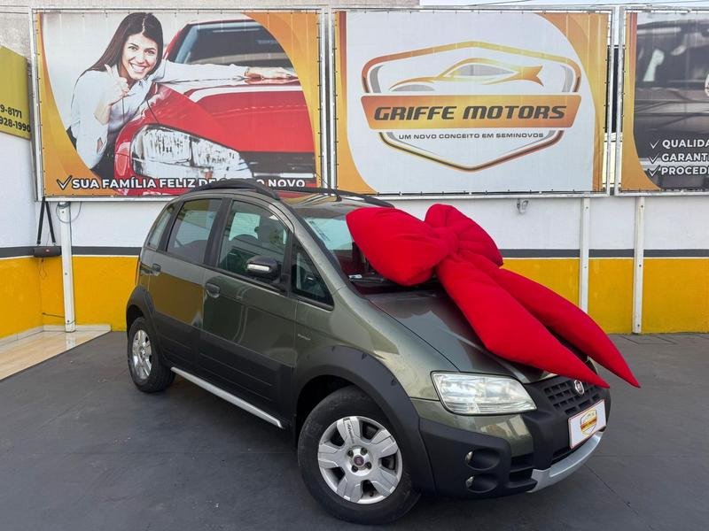 Fiat Idea Adv./ Adv.LOCK.Dualogic 1.8 Flex 5p na cor Verde em Curitiba / PR - 33289