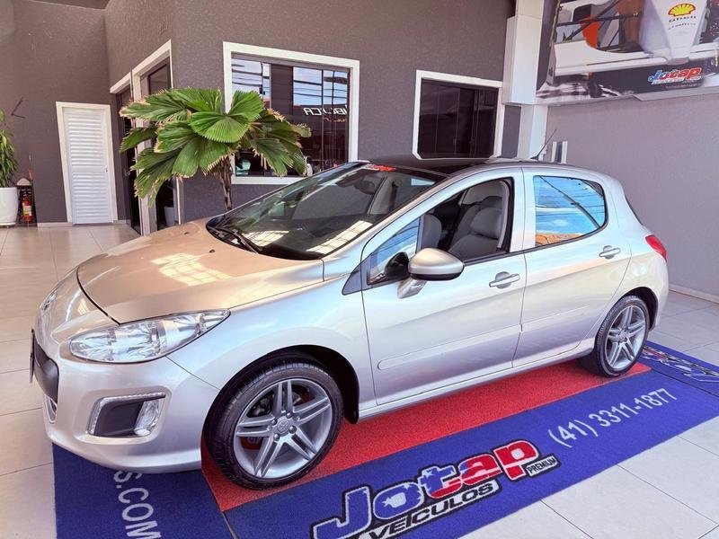 Peugeot 308 Allure 2.0 Flex 16V 5p Mec. na cor Prata em Curitiba / PR - 33337