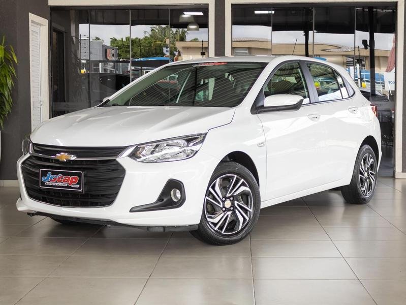 Chevrolet Onix HATCH LT 1.0 12V TB Flex 5p Mec. na cor Branco em Curitiba / PR - 33342