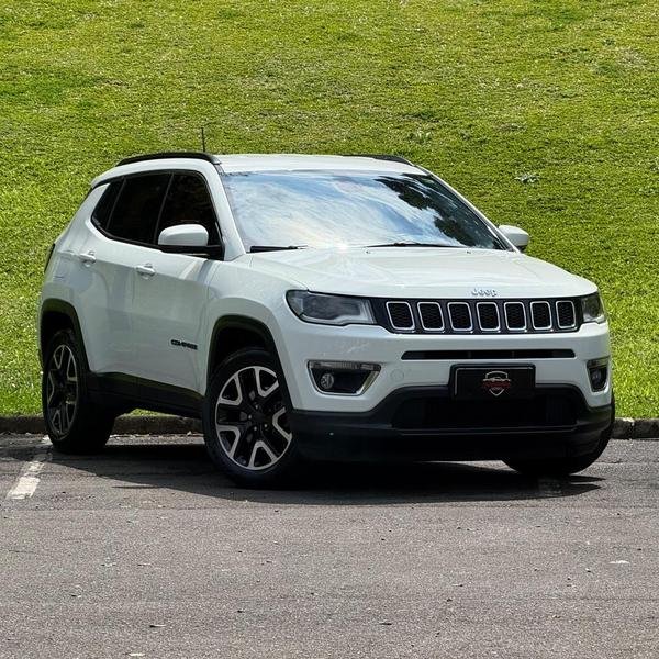 Jeep Compass LONGITUDE 2.0 4x2 Flex 16V Aut. na cor Branco em Curitiba / PR - 33591