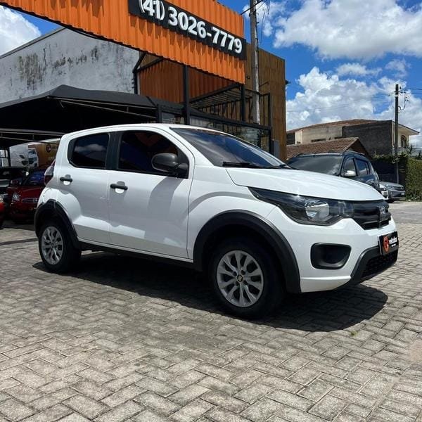 Fiat MOBI LIKE 1.0 Fire Flex 5p. na cor Branco em Curitiba / PR - 33726