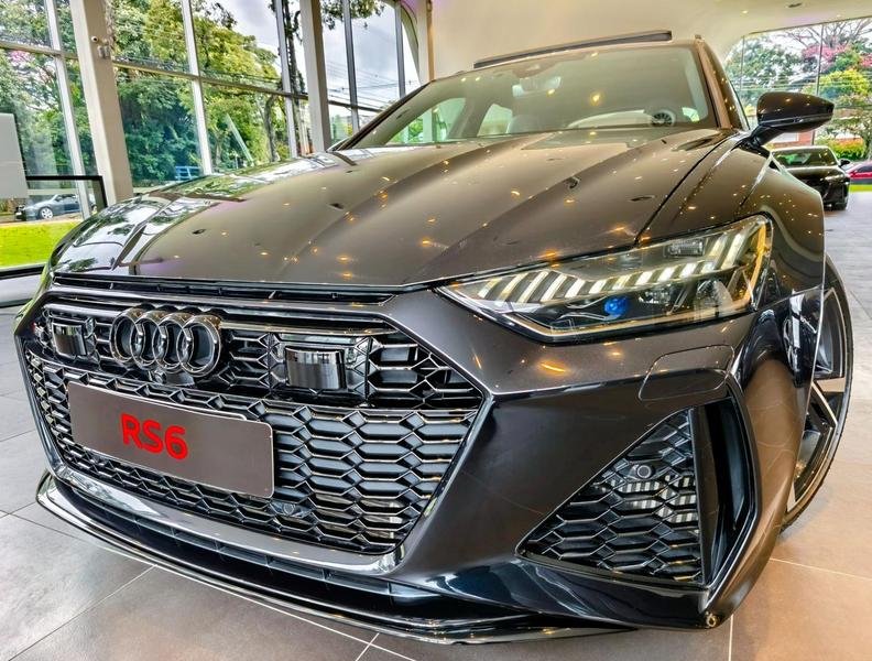 Audi RS6 4.0 Avant TFSI BI-TB Quat.Tip.(Hib.) na cor Preto em Curitiba / PR - 33734