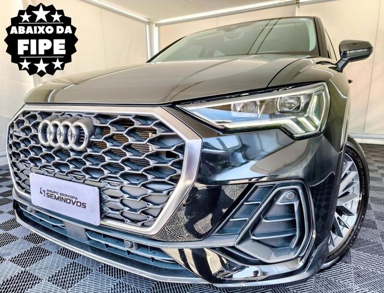 Audi Q3 SPB Performance 2.0 TFSI Tipt. Quatt. na cor Preto em Curitiba / PR - 33752