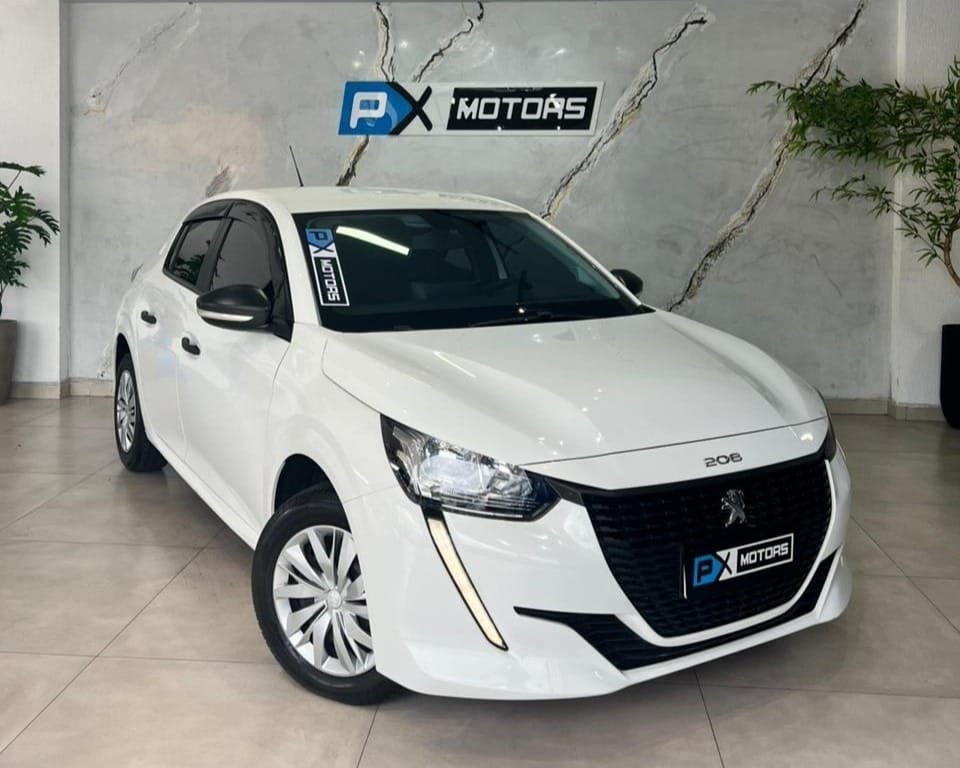 Peugeot 208 Like 1.0 Flex 6V 5p Mec. na cor Branco no Gravataí / RS - 3377