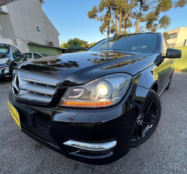 Mercedes-Benz C-250 CGI Sport 1.8 16V Aut. na cor Preto em Curitiba / PR - 33790