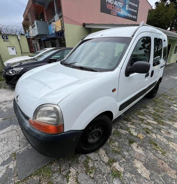 Renault Kangoo Express Hi-Flex 1.6 16V na cor Branco em Curitiba / PR - 33792