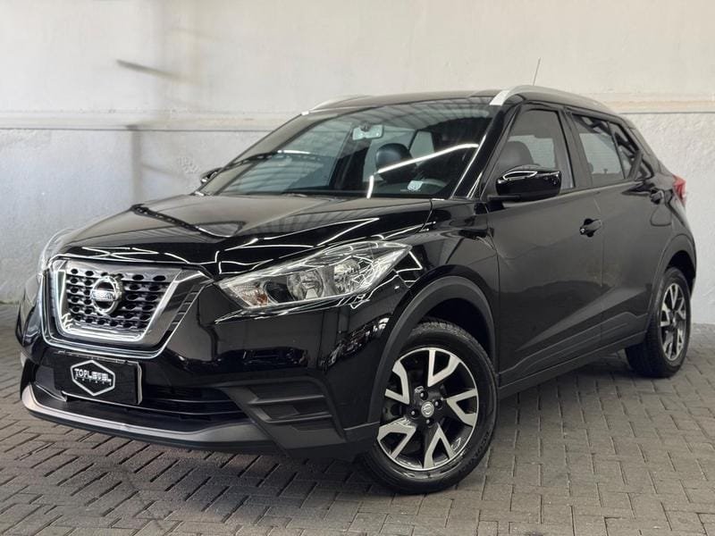 Nissan KICKS S 1.6 16V Flex 5p Aut. na cor Preto em Curitiba / PR - 33830