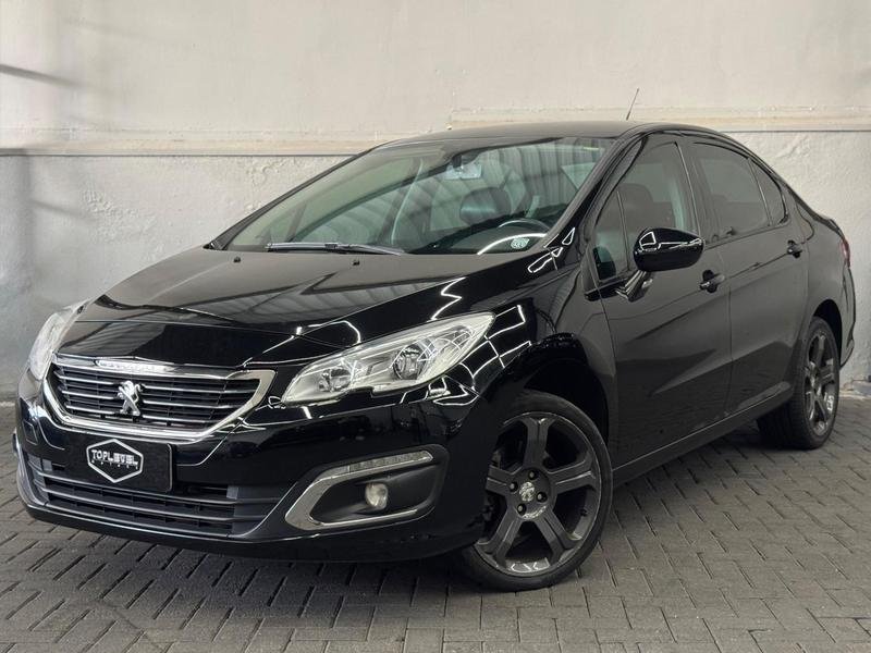 Peugeot 408 Sed. Bus. Pro 1.6 TB Flex Aut. na cor Preto em Curitiba / PR - 33831