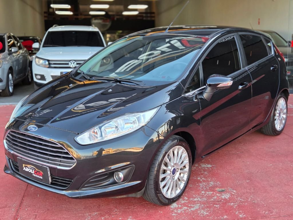 Ford Fiesta 1.6 16V Flex Aut. 5p na cor Preto em Campinas / SP - 3387