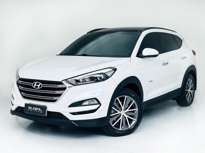 Hyundai Tucson GLS 1.6 Turbo 16V Aut. na cor Branco em São José dos Pinhais / PR - 33992