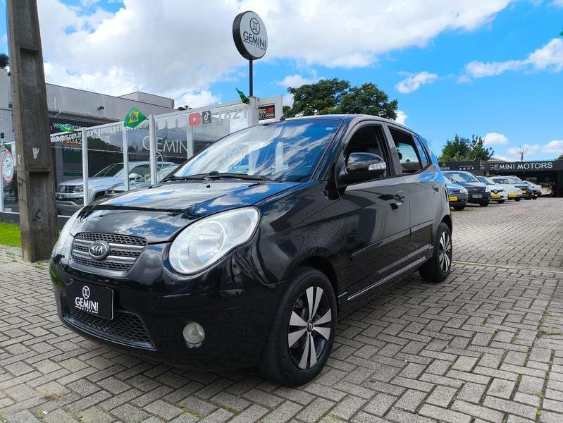 Kia Picanto EX 1.1/1.0/ 1.0 Flex Aut. na cor Preto em Curitiba / PR - 34024