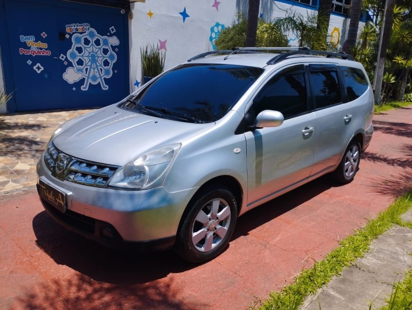 Nissan LIVINA GRAND SL 1.8 16V Flex Fuel Aut. na cor Cinza no Canoas / RS - 34049