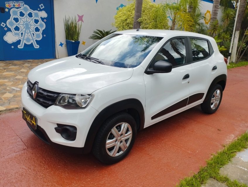 Renault KWID Zen 1.0 Flex 12V 5p Mec. na cor Branco no Canoas / RS - 34051
