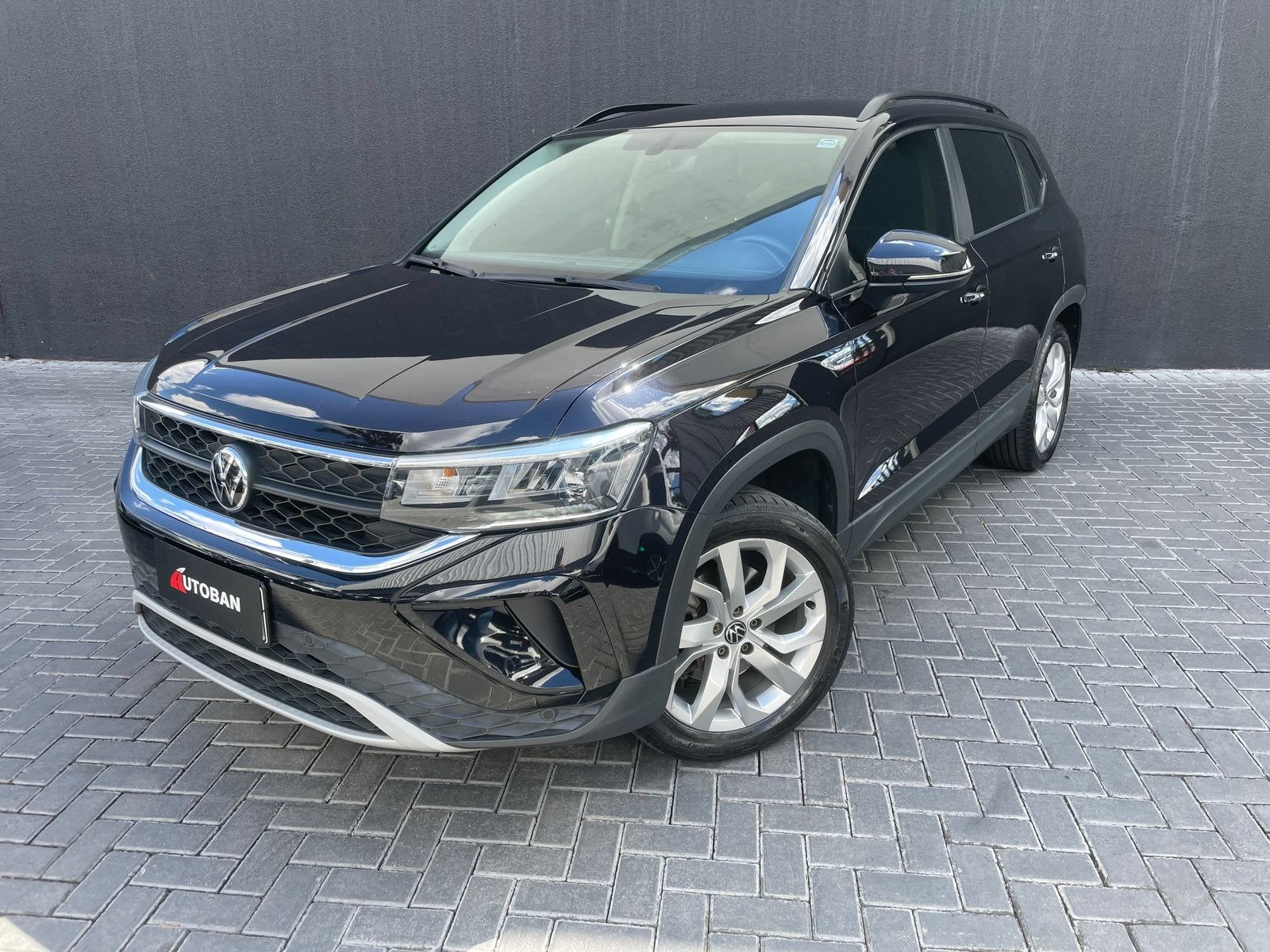 Volkswagen Taos Comfortline 1.4 250 TSI Flex Aut. na cor Preto em Curitiba / PR - 34114