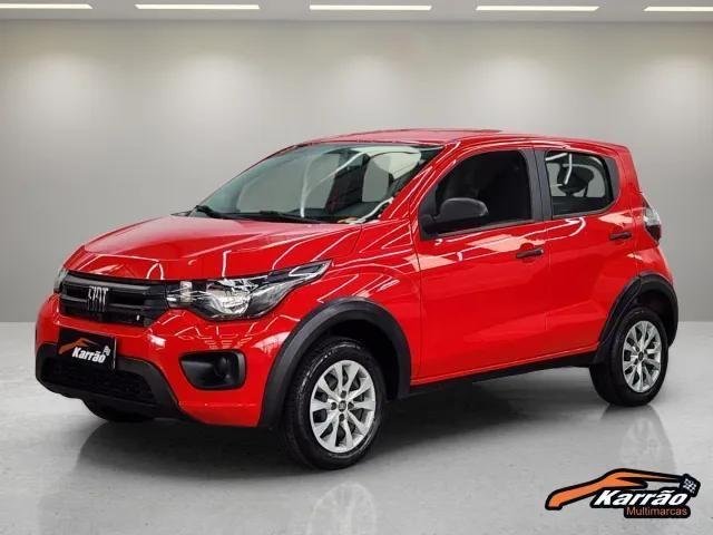 Fiat Mobi LIKE 1.0 Fire Flex 5p. na cor Vermelho em Colombo / PR - 34285