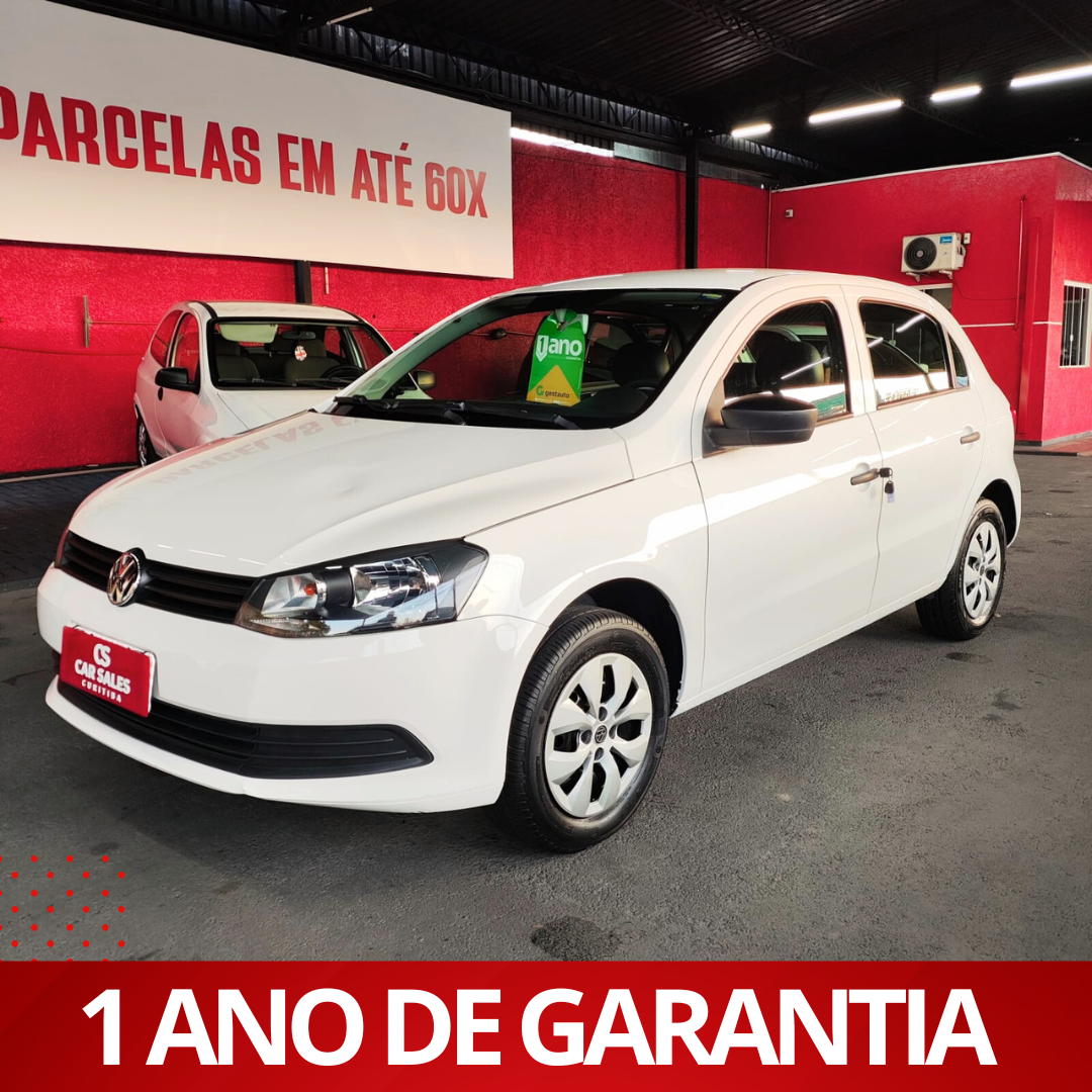 Volkswagen Gol (novo) 1.0 Mi Total Flex 8V 4p na cor Branco em Curitiba / PR - 3446