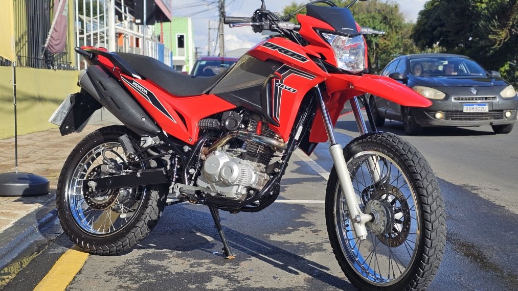 Honda NXR 160 BROS FLEX  na cor Vermelho em Ponta Grossa / PR - 34518