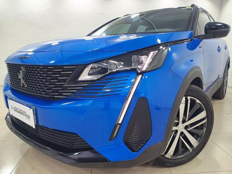 Peugeot 3008 GT Pack 1.6 Turbo 16V 5p Aut. na cor Azul no Porto Alegre / RS - 34605