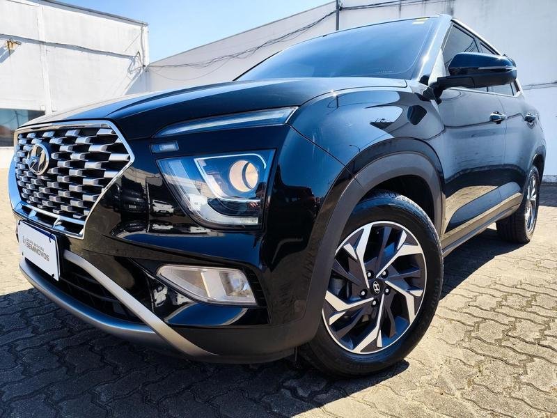 Hyundai Creta Platinum 1.0 TB 12V Flex Aut. na cor Preto no Porto Alegre / RS - 34664