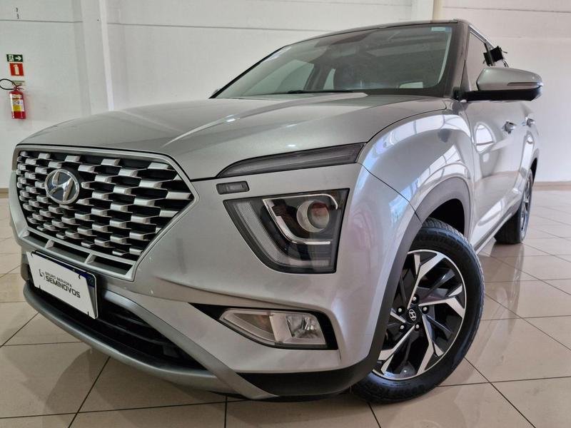 Hyundai Creta Platinum 1.0 TB 12V Flex Aut. na cor Prata no Porto Alegre / RS - 34806