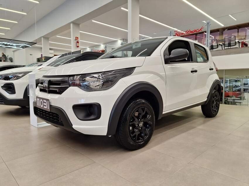 Fiat Mobi LIKE 1.0 Fire Flex 5p. na cor Branco em Curitiba / PR - 34817