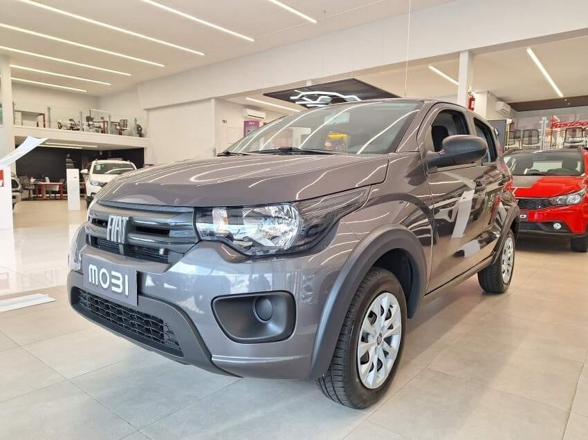 Fiat MOBI LIKE 1.0 Fire Flex 5p. na cor Cinza em Curitiba / PR - 34818