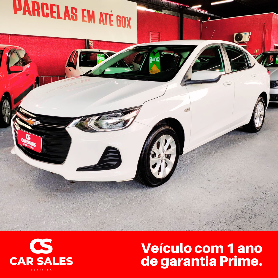 Chevrolet ONIX HATCH LT 1.0 12V TB Flex 5p Mec. na cor Branco em Curitiba / PR - 3487