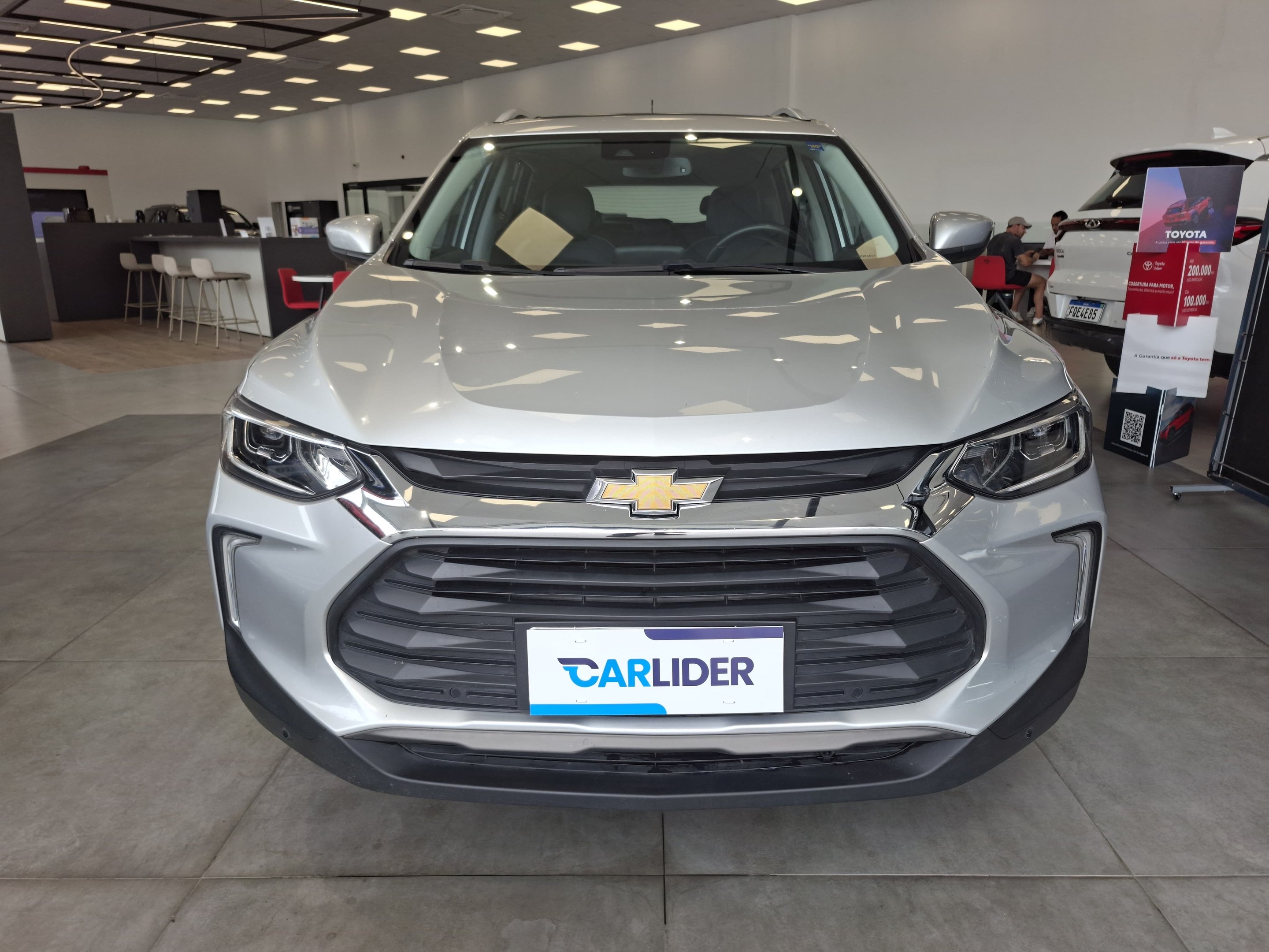 Chevrolet Tracker Premier 1.2 Turbo 12V Flex Aut. na cor Prata em Curitiba / PR - 34937