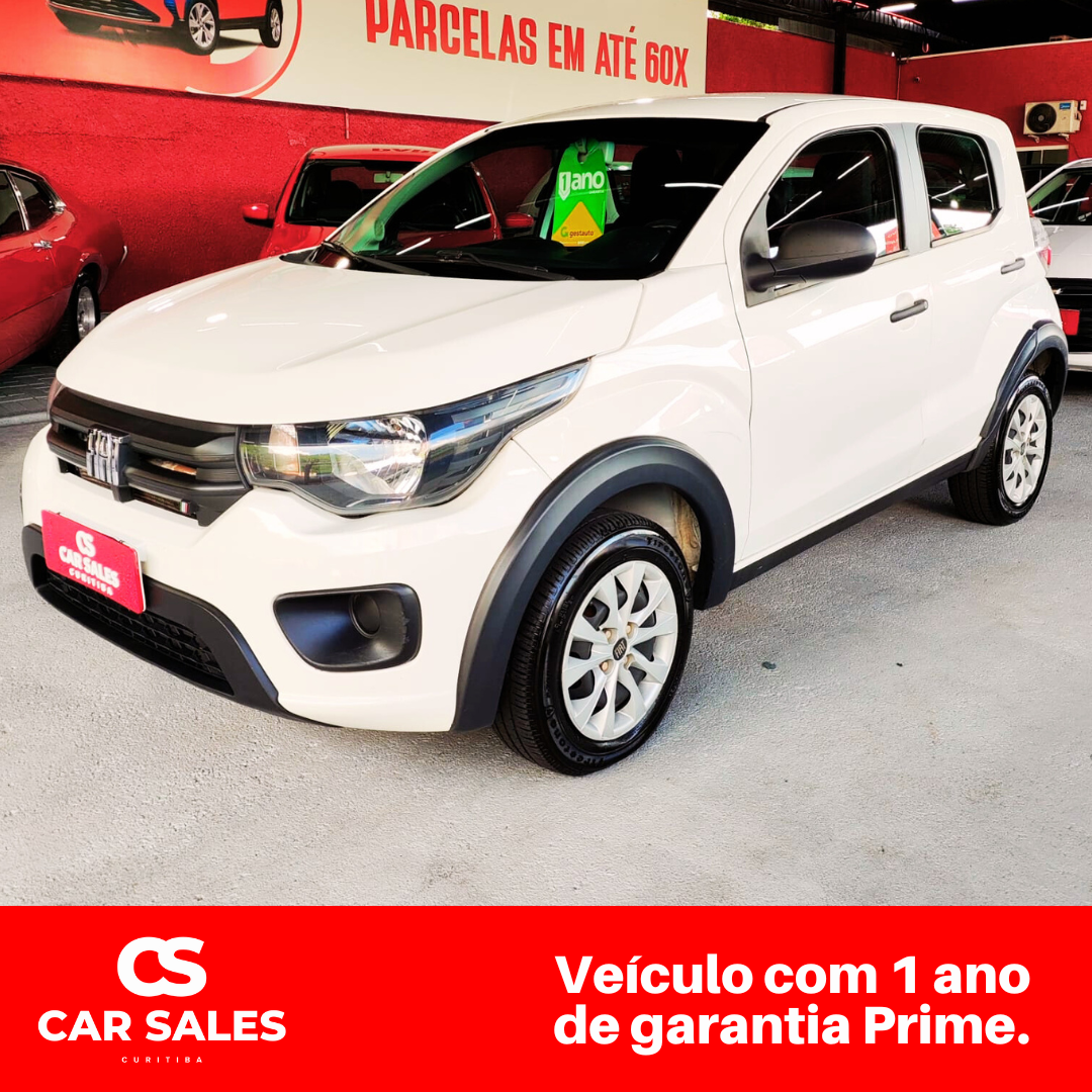Fiat MOBI LIKE 1.0 Fire Flex 5p. na cor Branco em Curitiba / PR - 3494