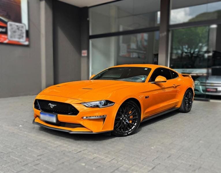 Ford Mustang GT V8 na cor Laranja em Maringá / PR - 35012