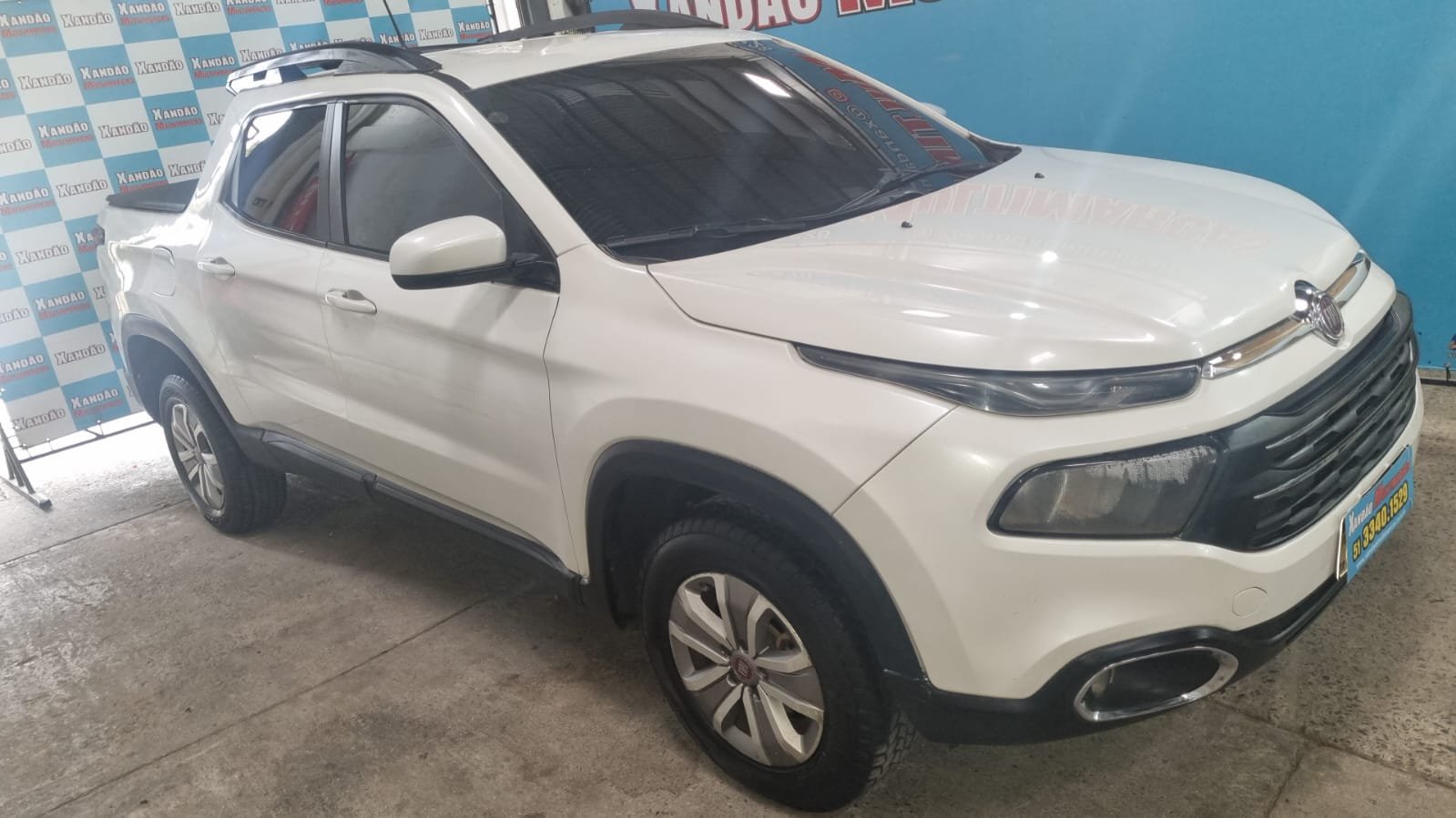 Fiat Toro Freedom 1.8 16V Flex Aut. na cor Branco no Porto Alegre / RS - 35211