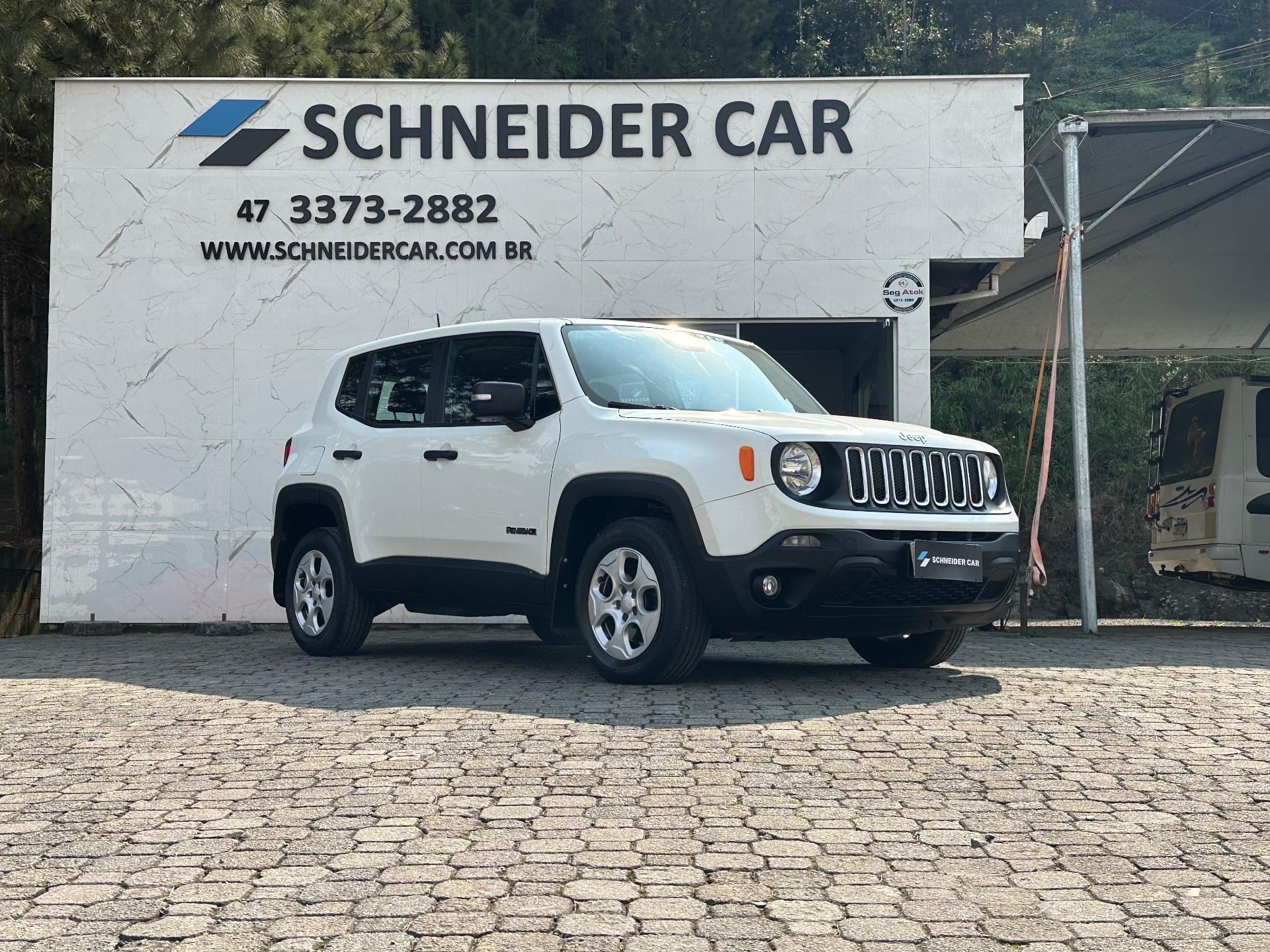 Jeep Renegade Sport 2.0 4x4 TB Diesel Aut. na cor Branco em Guaramirim / SC - 35375
