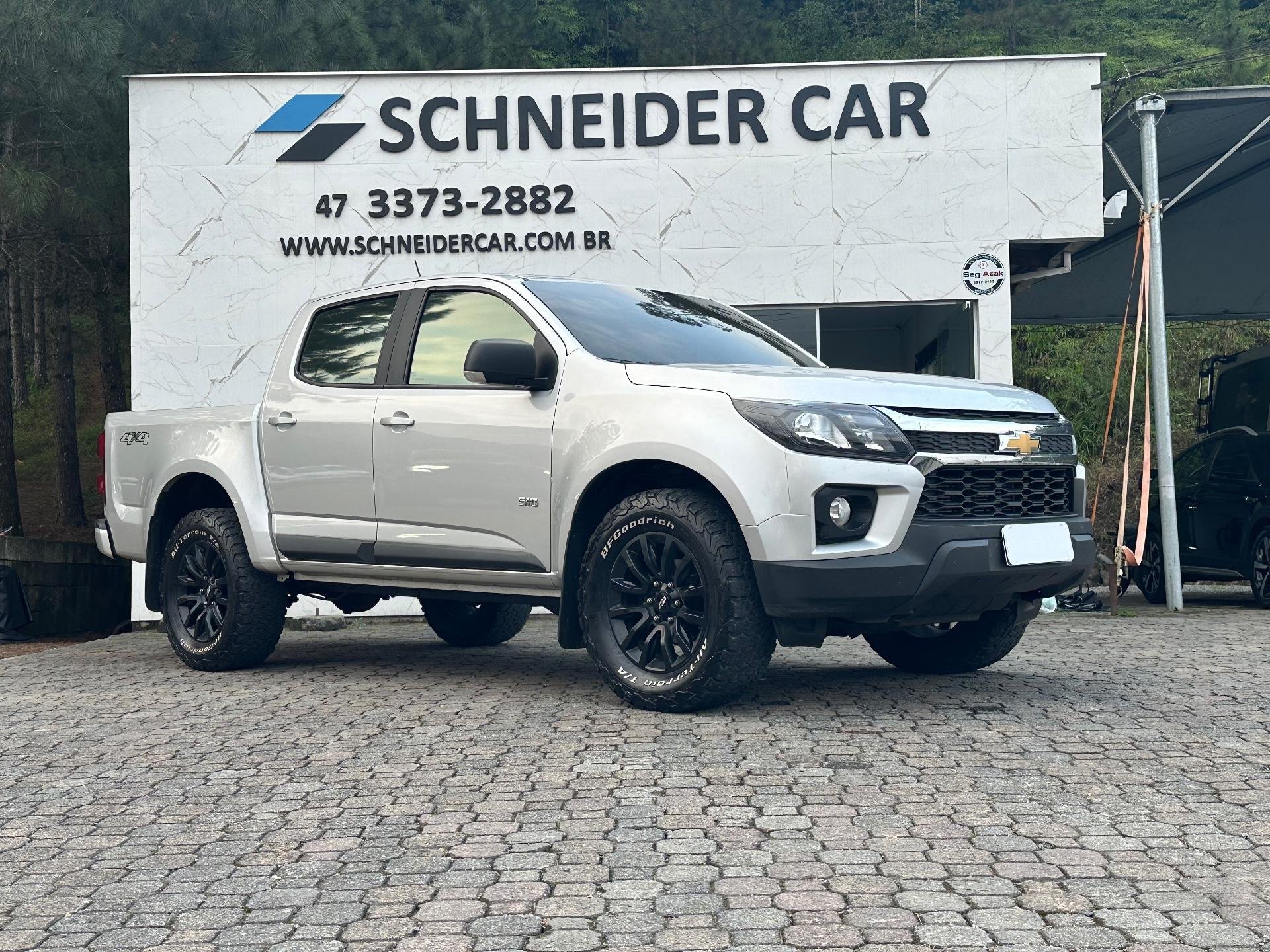 Chevrolet S10 Pick-Up LT 2.8 TDI 4x4 CD Diesel Aut na cor Cinza em Guaramirim / SC - 35377