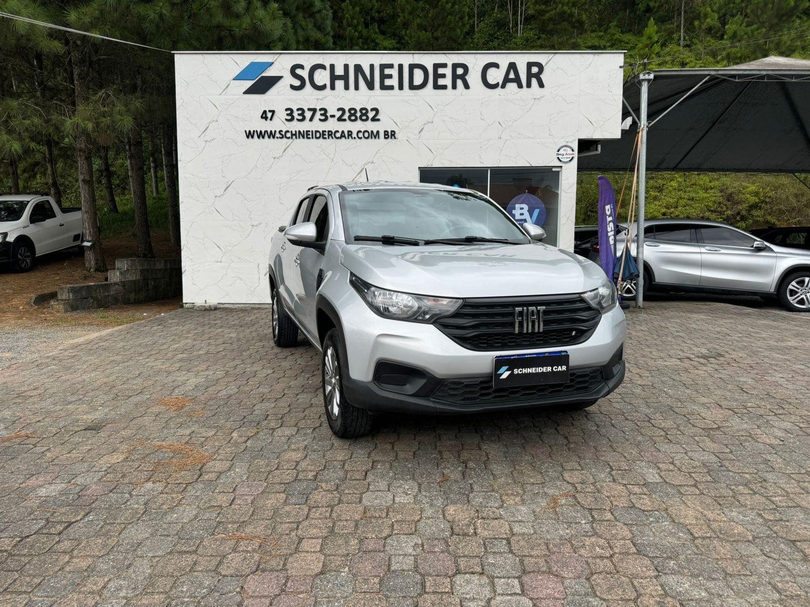 Fiat Strada Freedom 1.3 Flex 8V CD na cor Prata em Guaramirim / SC - 35383