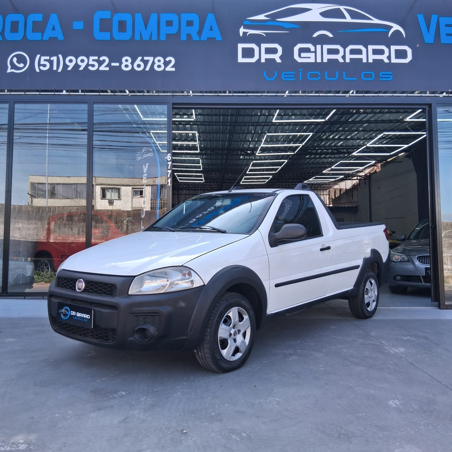 Fiat Strada Working 1.4 mpi Fire Flex 8V CS na cor Branco no Canoas / RS - 3547