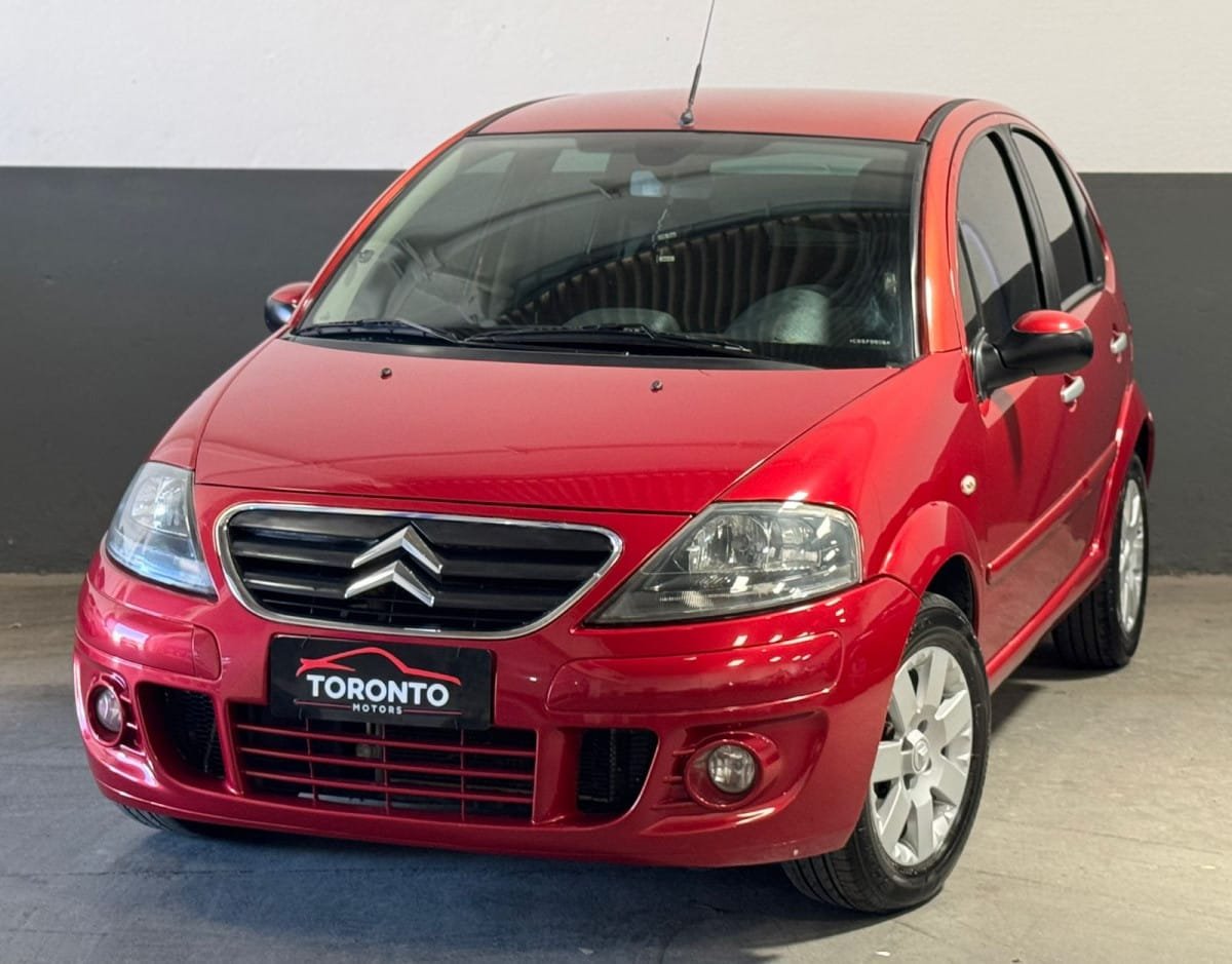 Citroën C3 Exclusive 1.4 Flex 8V 5p na cor Vermelho no Porto Alegre / RS - 35502