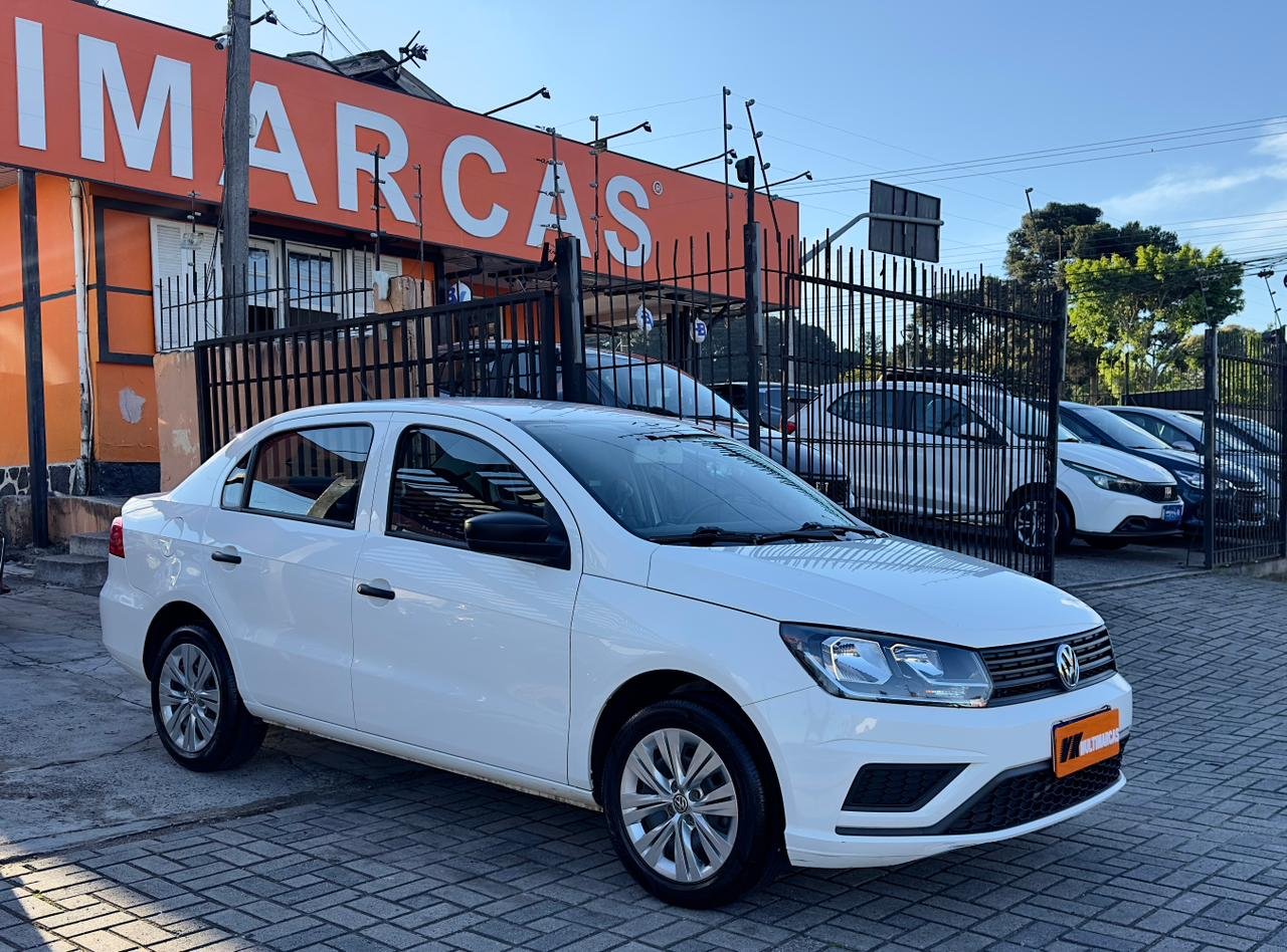 Volkswagen Voyage 1.0 Flex 12V 4p na cor Branco em Curitiba / PR - 35627