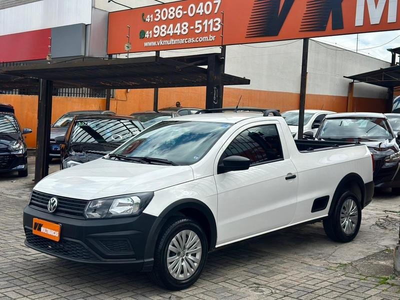 Volkswagen Saveiro Robust 1.6 Total Flex 16V na cor Branco em Curitiba / PR - 35651