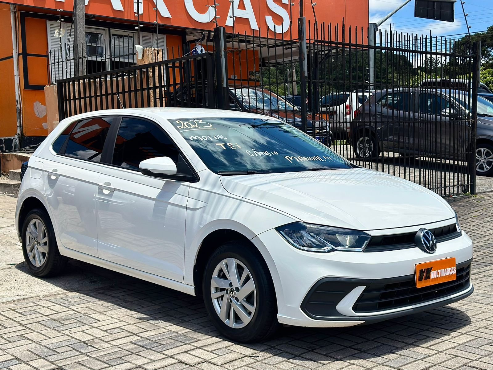 Volkswagen Polo 1.0 TSI Flex 12V 5p na cor Branco em Curitiba / PR - 35659