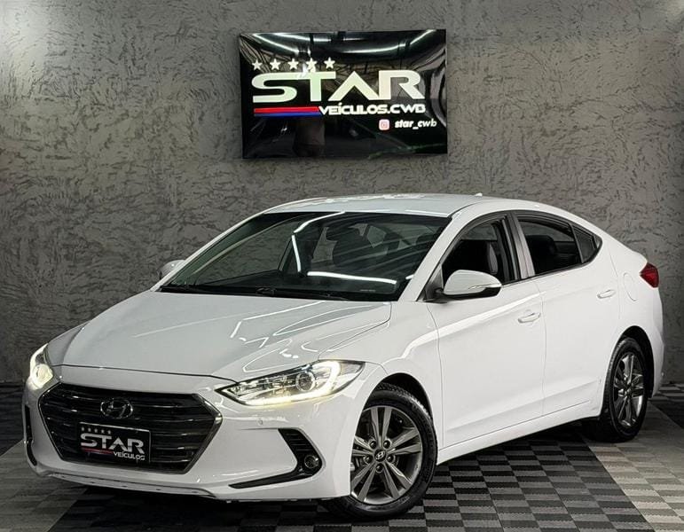 Hyundai Elantra GLS 2.0 16V Flex Aut. na cor Branco em Curitiba / PR - 35792