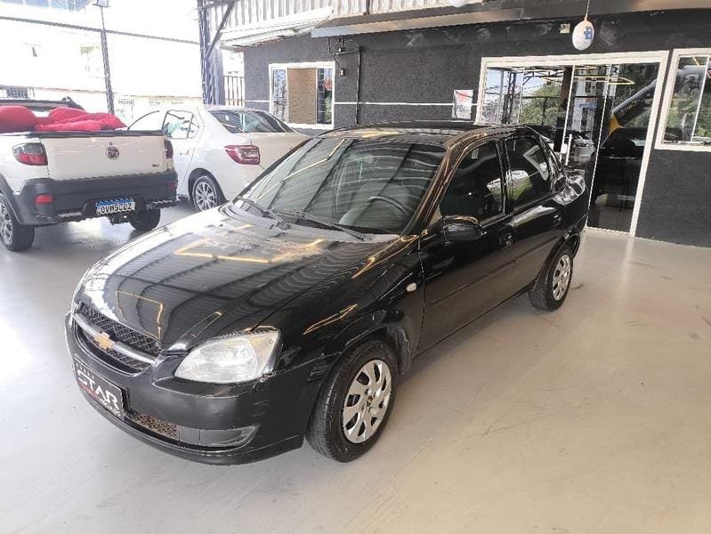 Chevrolet Classic Life/LS 1.0 VHC FlexP. 4p na cor Preto em Curitiba / PR - 35793