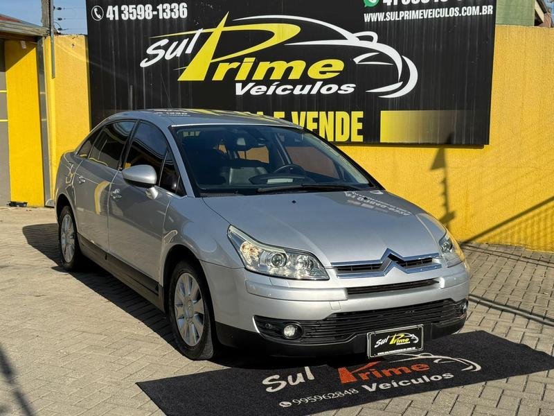 Citroën C4 Pallas GLX 2.0/2.0 Flex 16V Mec. na cor Prata em Curitiba / PR - 35819