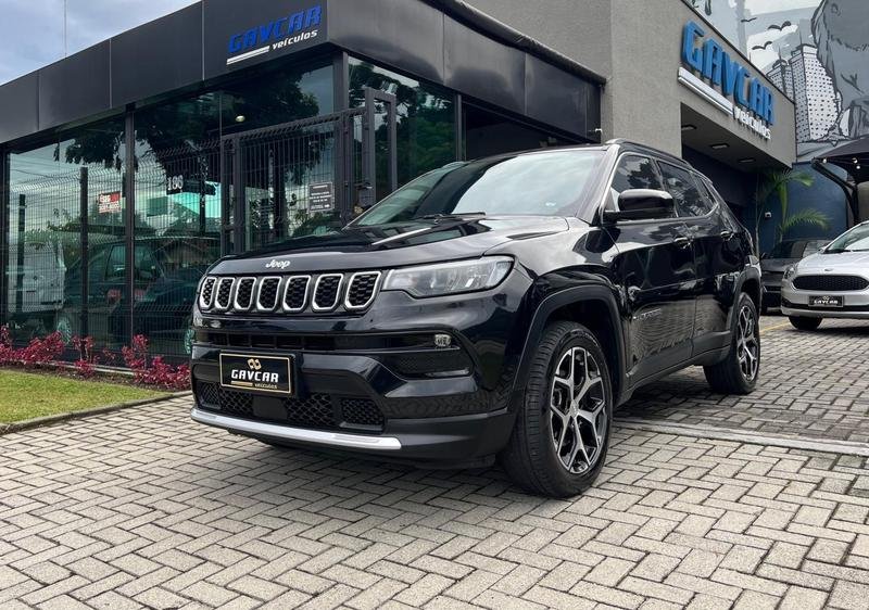 Jeep Compass LONG. T270 1.3 TB 4x2 Flex Aut. na cor Preto em Curitiba / PR - 35879